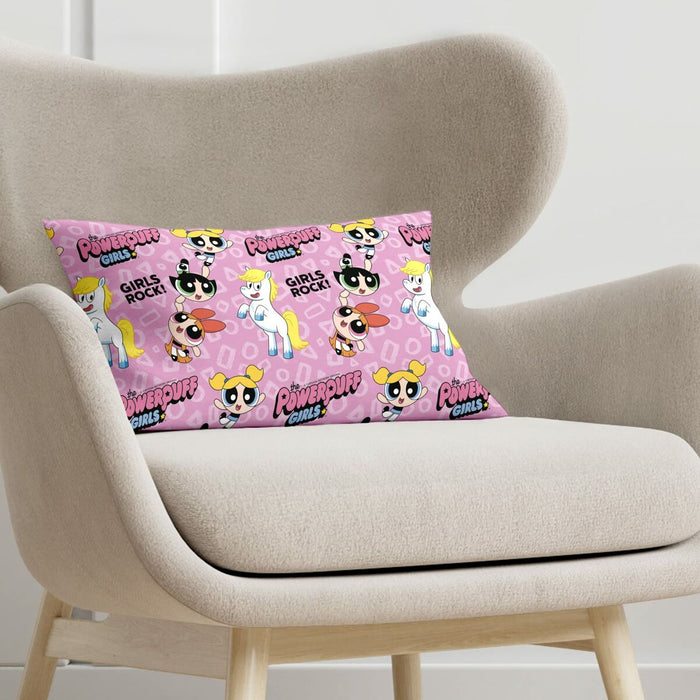 Husă de pernă de canapea Powerpuff Girls Powerpuff C Roz 30 x 50 cm