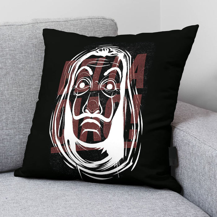 Husă de pernă de canapea La casa de papel Bella Ciao A Negru 45 x 45 cm