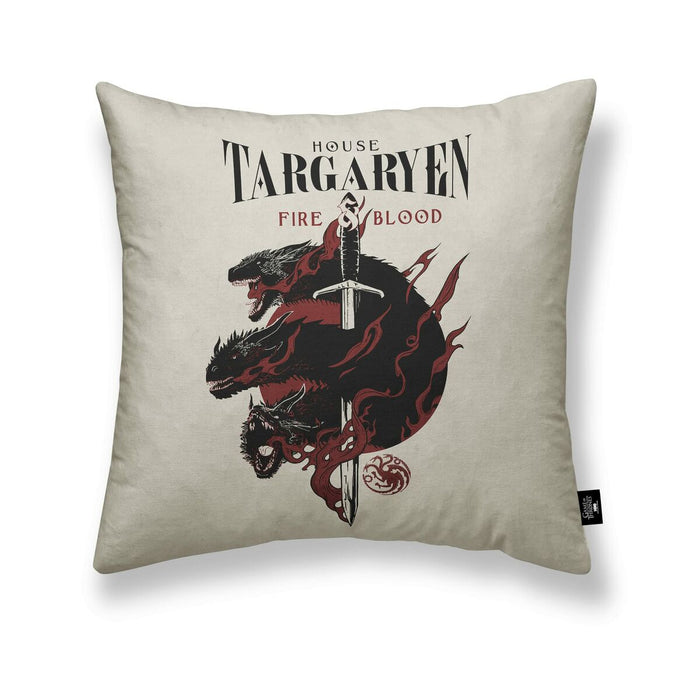 Husă de pernă de canapea Game of Thrones Targaryen A 45 x 45 cm