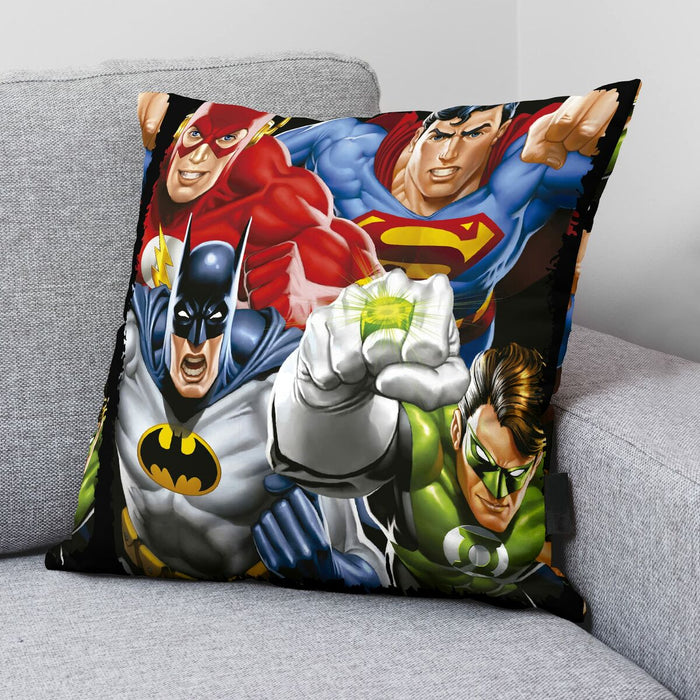 Husă de pernă de canapea Justice League Action 45 x 45 cm