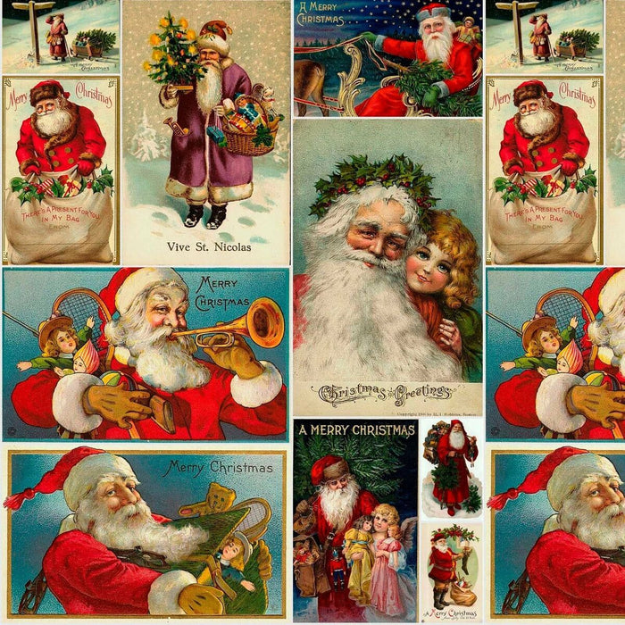 Față de masă din rășină rezistentă la pete Belum Vintage Christmas 200 x 140 cm