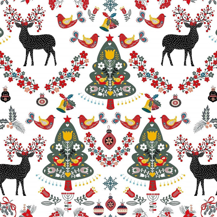 Față de masă din rășină rezistentă la pete Belum Merry Christmas 100 x 140 cm