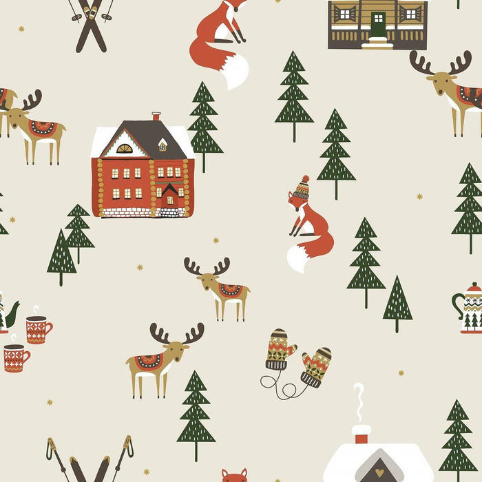 Față de masă din rășină rezistentă la pete Belum Merry Christmas 200 x 140 cm