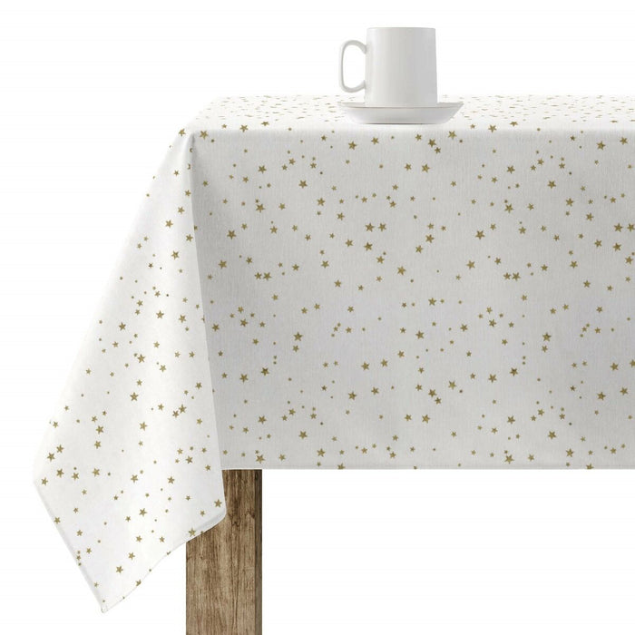 Față de masă din rășină rezistentă la pete Belum Stars Gold 250 x 140 cm