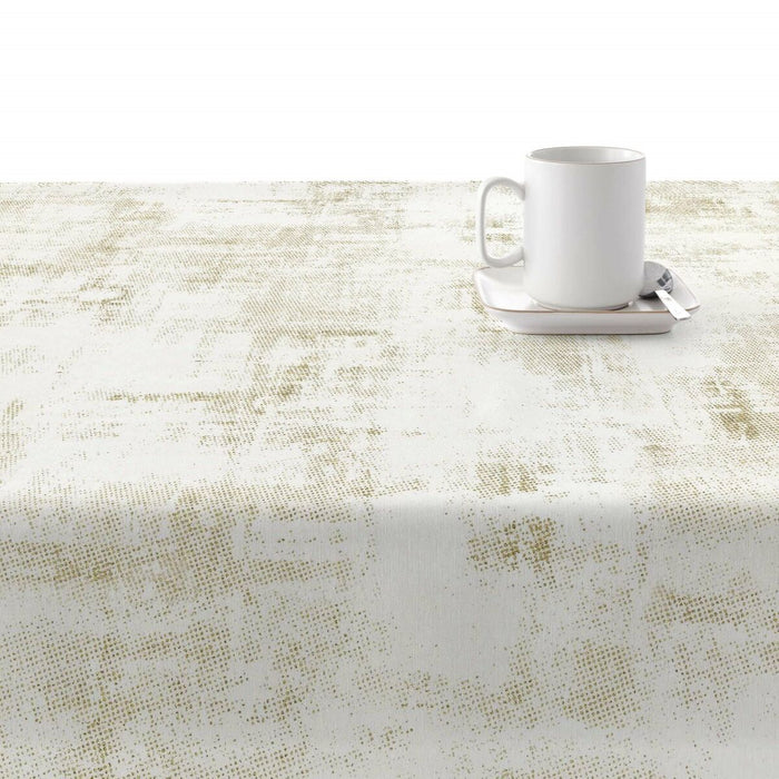 Față de masă din rășină rezistentă la pete Belum Texture Gold 140 x 140 cm