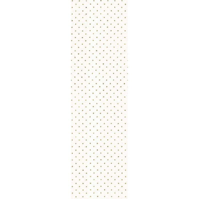 Față de masă din rășină rezistentă la pete Belum Dots Gold 100 x 140 cm