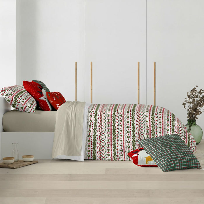 Husă de pilotă Decolores Merry Christmas 16 Multicolor 220 x 220 cm