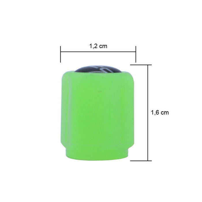 Set de dopuri OCC Motorsport OCCLEV002 4 Unități Fosforescent Verde