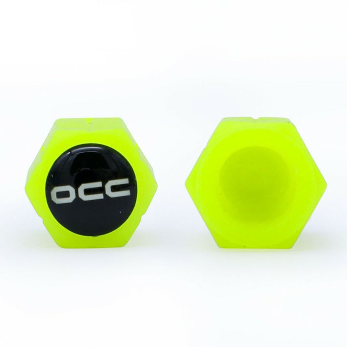Set de dopuri OCC Motorsport OCCLEV005 4 Unități Fosforescent Galben
