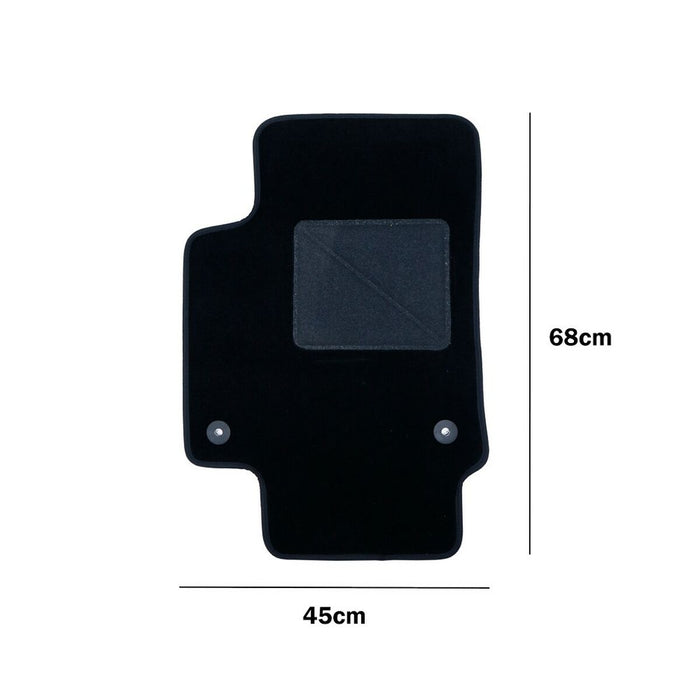 Covor de podea auto OCC Motorsport OCCCT0012 Negru