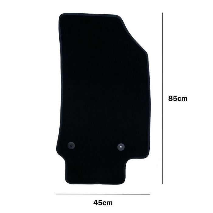 Covor de podea auto OCC Motorsport OCCCT0012 Negru