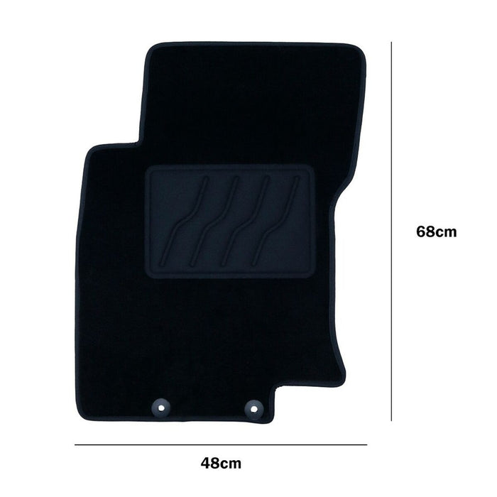 Covor de podea auto OCC Motorsport OCCNS0046 Negru