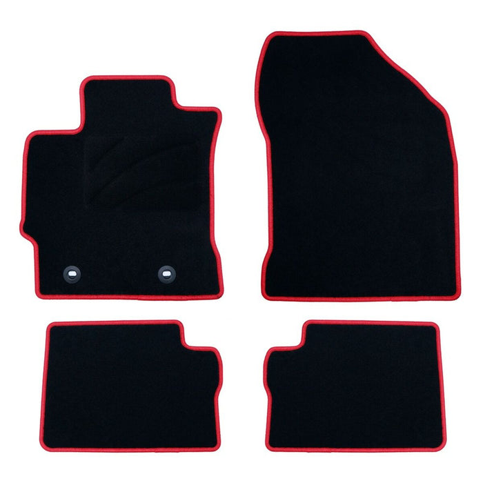 Covor de podea auto OCC Motorsport OCCTY0002RD Roșu