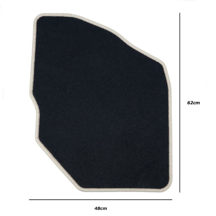 Covor de podea auto OCC Motorsport OCCHN0022GD Gri închis Gri