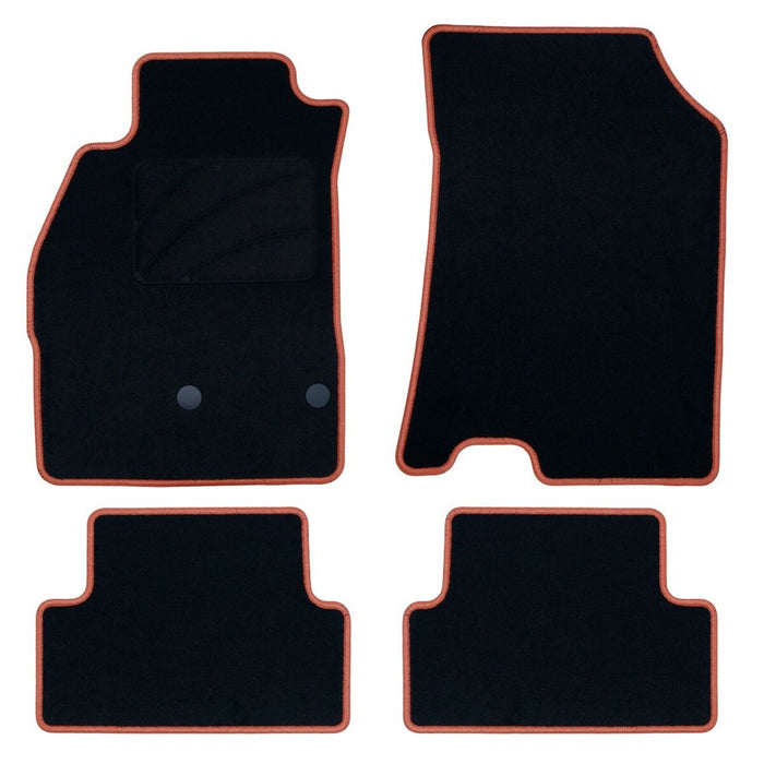 Covor de podea auto OCC Motorsport OCCRT0036YE Portocaliu Galben