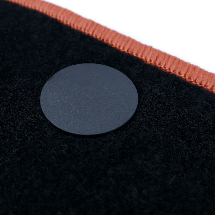 Covor de podea auto OCC Motorsport OCCRT0036YE Portocaliu Galben