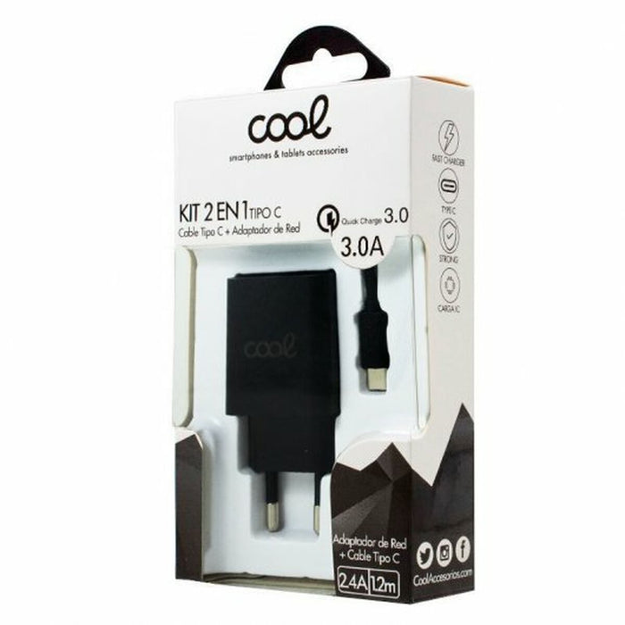 Încărcător de Perete Cool Universal  Negru