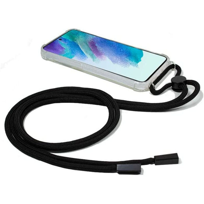 Husă pentru Mobil Cool Transparent GALAXY S21 FE 5G Negru