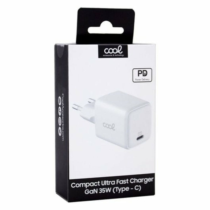 Încărcător de Perete Cool Ultra Fast PD Alb 35 W