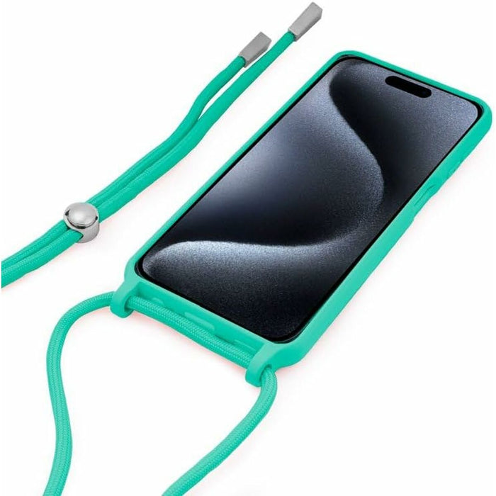Husă pentru Mobil Cool iPhone 15 Pro Verde Apple