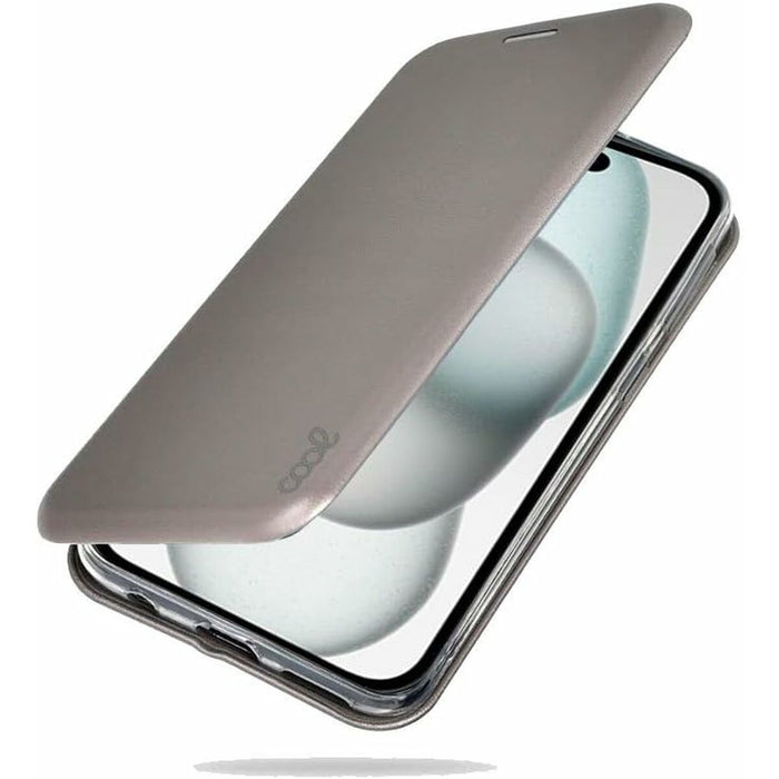 Husă pentru Mobil Cool iPhone 15 Argintiu Apple