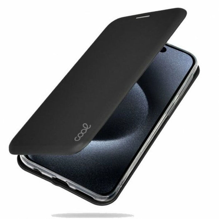Husă pentru Mobil Cool iPhone 15 Pro Negru Apple
