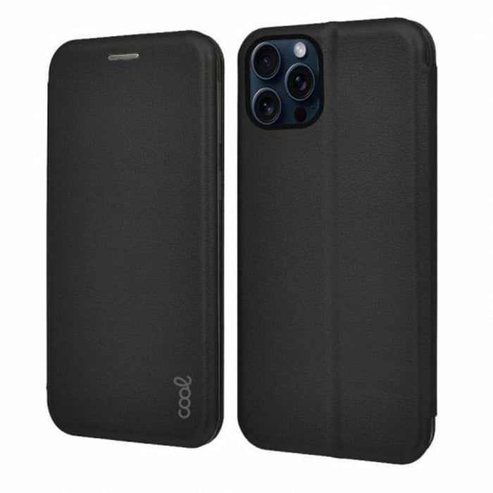 Husă pentru Mobil Cool iPhone 15 Pro Negru Apple