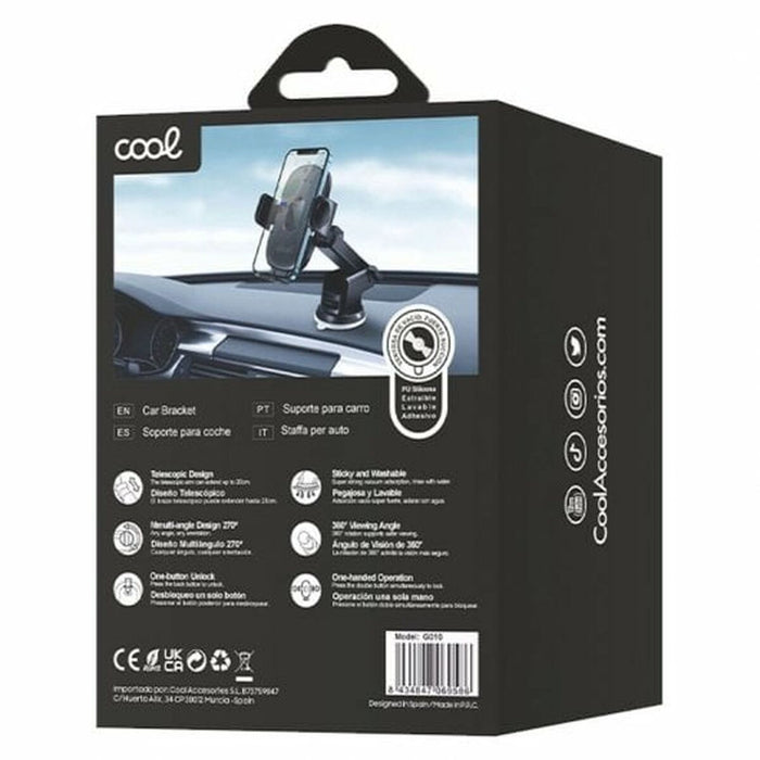Suport de Telefoane Mobile pentru Mașină Cool Negru