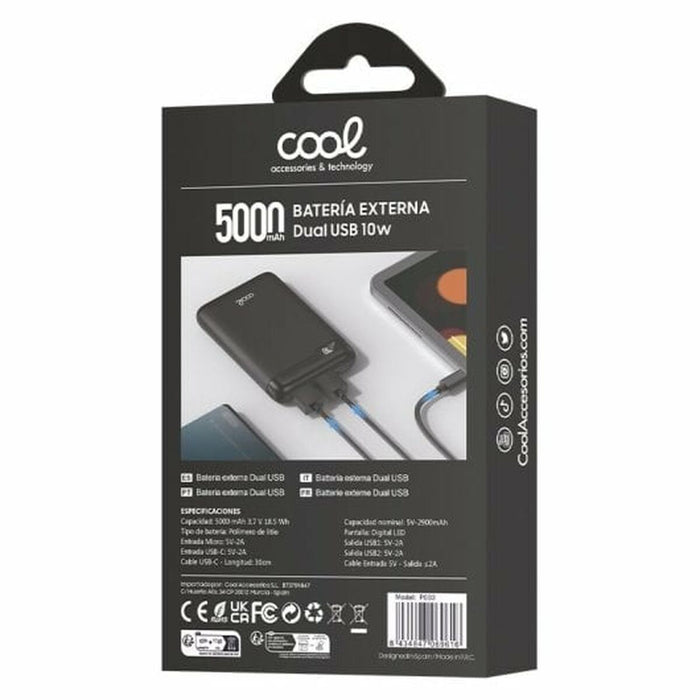 Powerbank Cool Negru 5000 mAh