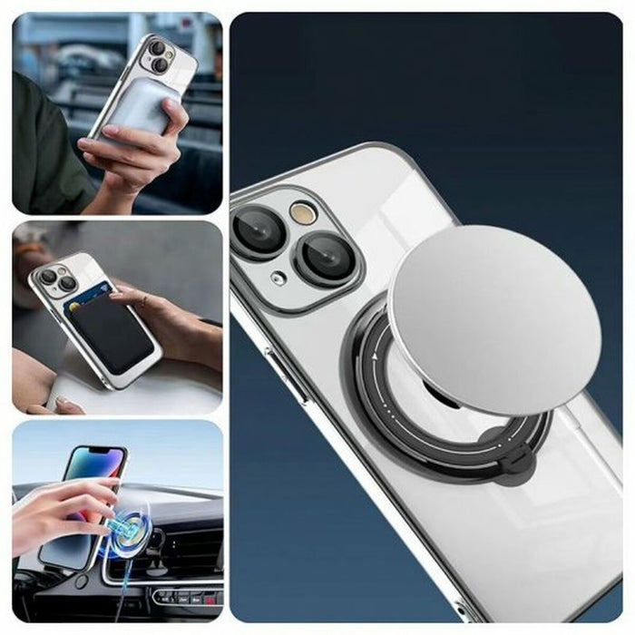 Husă pentru Mobil Cool iPhone 15 Plus Negru Apple