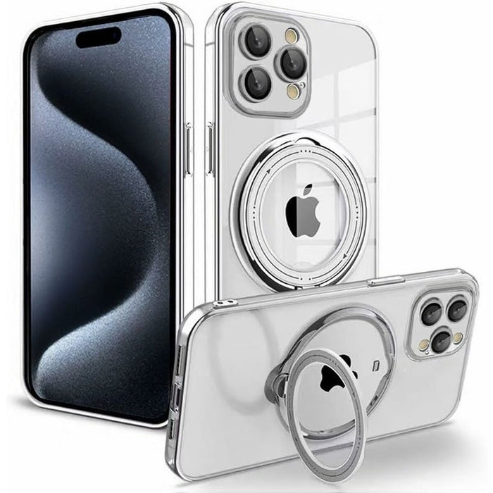 Husă pentru Mobil Cool iPhone 15 Pro Argintiu Apple