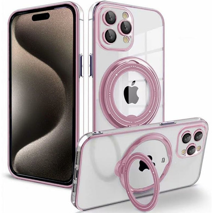 Husă pentru Mobil Cool iPhone 15 Pro Max Roz Apple