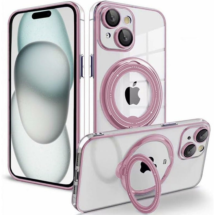 Husă pentru Mobil Cool iPhone 15 Roz Apple