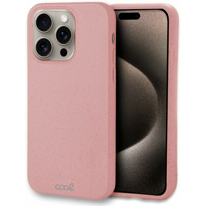 Husă pentru Mobil Cool iPhone 15 Pro Max Roz Apple