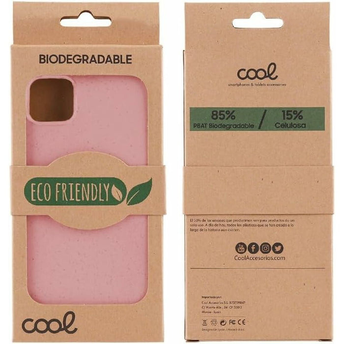 Husă pentru Mobil Cool iPhone 15 Pro Max Roz Apple