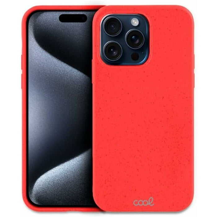 Husă pentru Mobil Cool iPhone 15 Pro Roșu Apple
