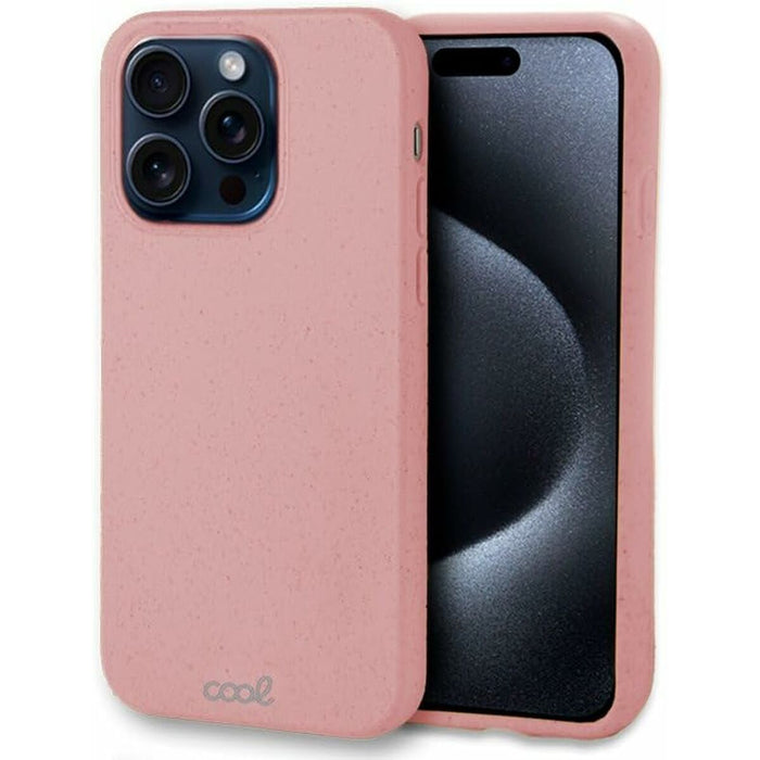 Husă pentru Mobil Cool iPhone 15 Pro Roz Apple