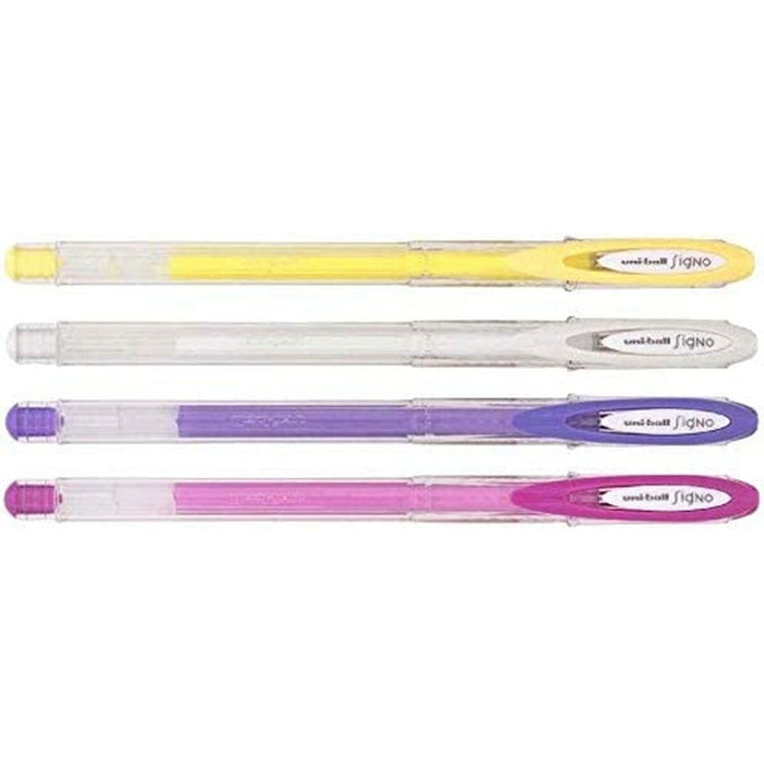 Set de Pixuri Uni-Ball Rollerball Signo Angelic Colour UM-120AC Multicolor 0,45 mm