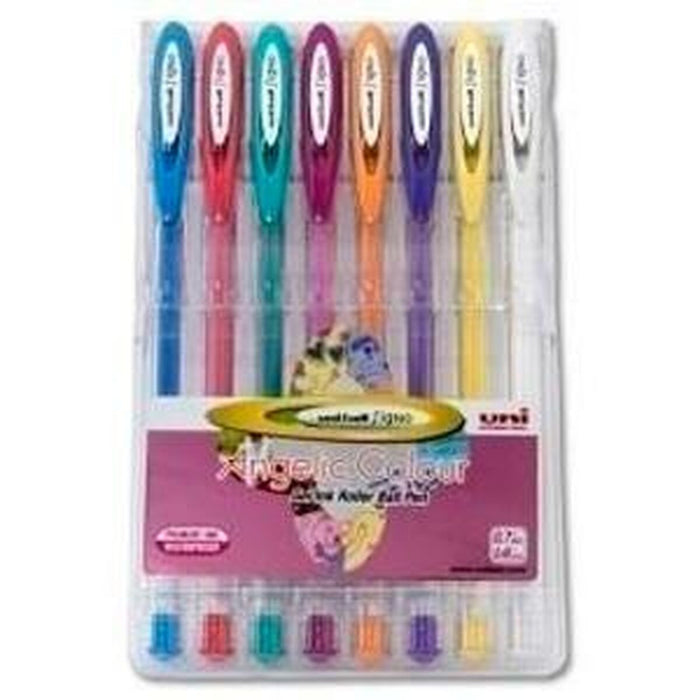 Set de Pixuri Uni-Ball Rollerball Signo Angelic Colour UM-120AC Multicolor 0,45 mm