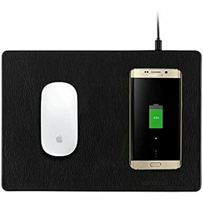 Mouse pad cu Încărcător fără fir Qi MiniBatt Power Pad Negru