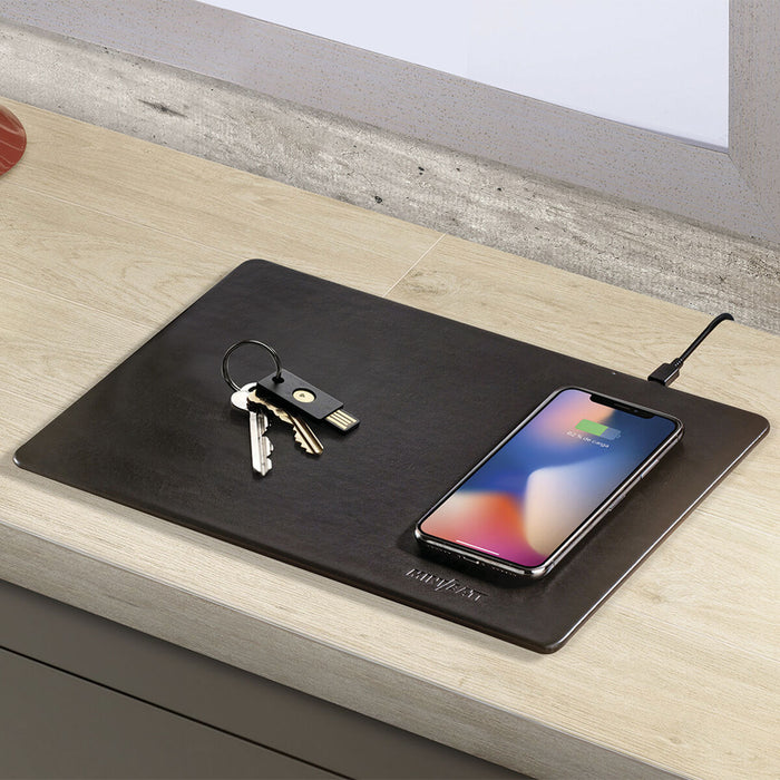 Placă de Încărcare fără Fir MiniBatt Pad Maro