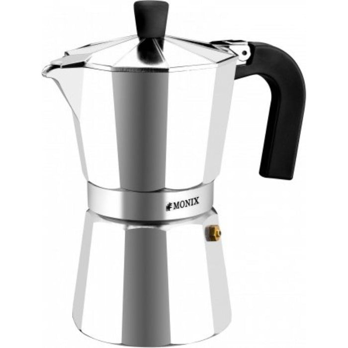 Cafetieră Italiană Monix M620006 Aluminiu Argintiu Metal 6 Cești
