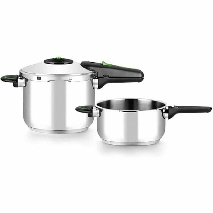Oală sub Presiune Monix M911005 4 L + 6 L 2 Piese Oțel inoxidabil 6 L