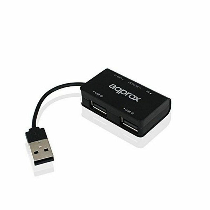 Hub USB approx! AAOAUS0122 SD/Micro SD Windows 7 / 8 / 10 USB 2.0