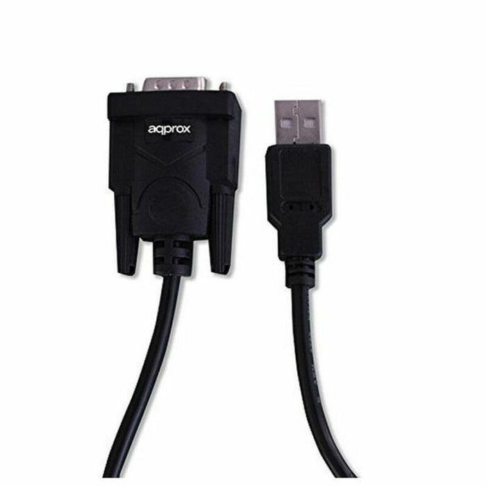 Cablu USB la Port Serial APPROX APPC27 DB9M 0,75 m RS-232