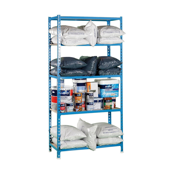 Raft Simon Rack Maderclick Plus 5/500 750 kg Metal 5 Rafturi Plăci aglomerate (200 x 100 x 50 cm)