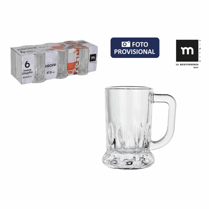 Set de Pahare Shot La Mediterránea Dropp 37,5 ml (18 Unități)