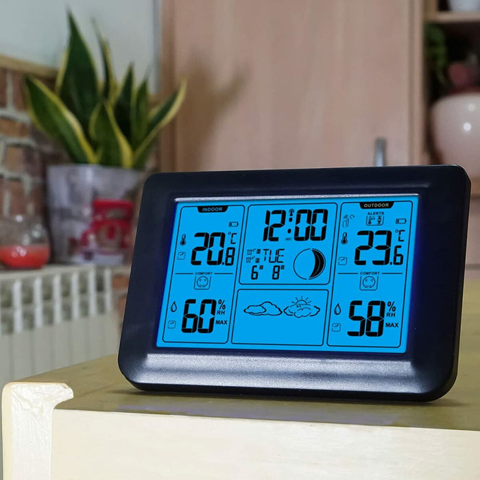 Stație Meteorologică Multifuncțională ELBE WSM500 Negru