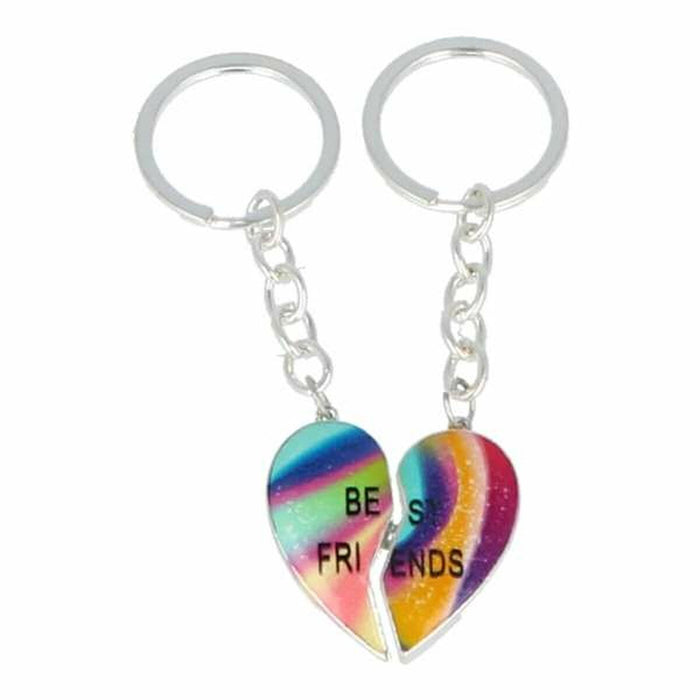 Breloc Inca Best Friends Forever Inimă 2 Piese