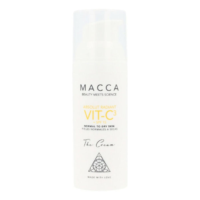 Cremă Iluminatoare Absolut Radiant VIT-C3 Macca Piele Uscată Spf 15 (50 ml)